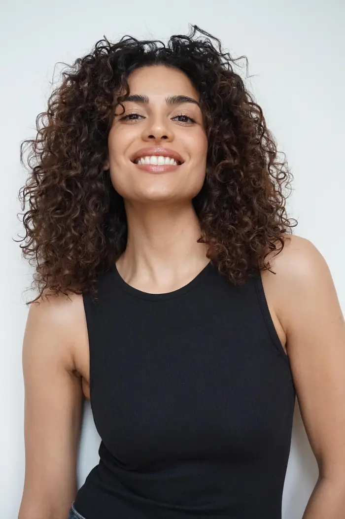 Ines El Gharbi — fashion and editorial model at FACES by TDA, London modelling agency
