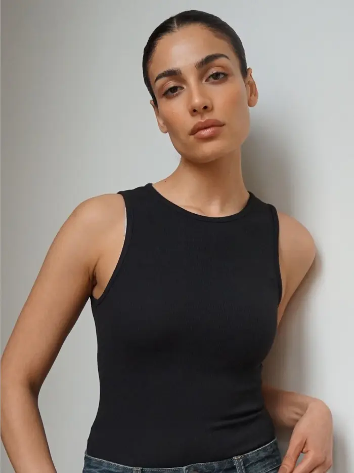 Ines El Gharbi — fashion and editorial model at FACES by TDA, London modelling agency