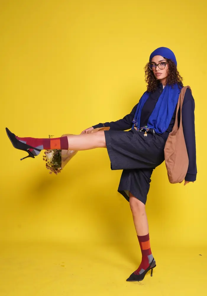 Ines El Gharbi — fashion and editorial model at FACES by TDA, London modelling agency