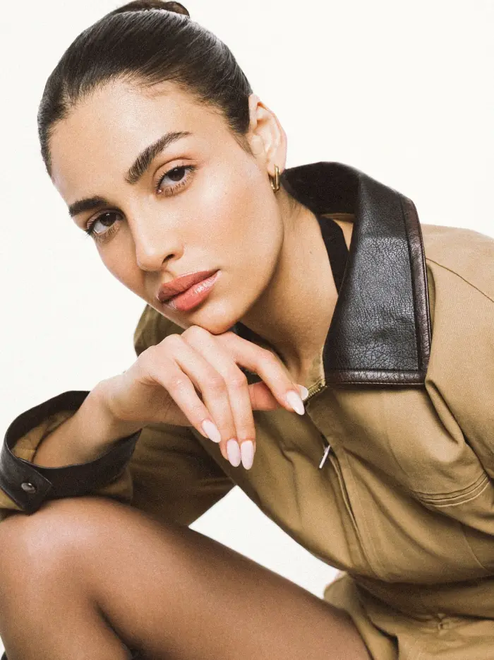 Ines El Gharbi — fashion and editorial model at FACES by TDA, London modelling agency